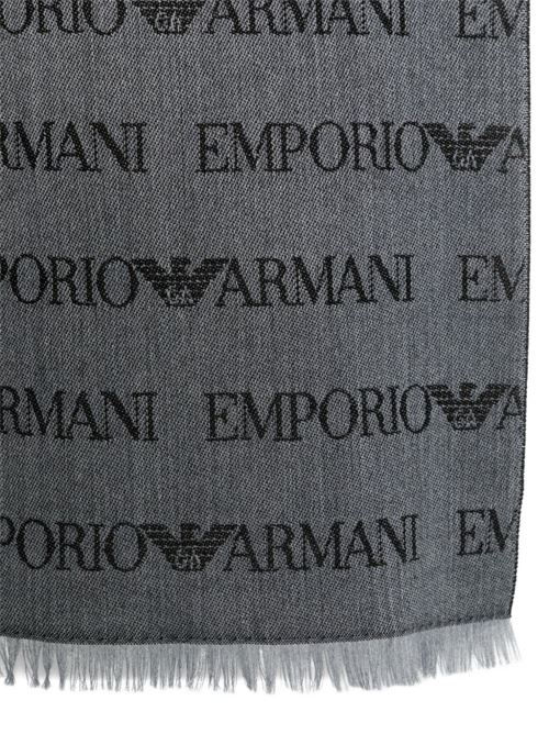 Sciarpa uomo Emporio Armani grigia EMPORIO ARMANI | EM004238AF21541F7086